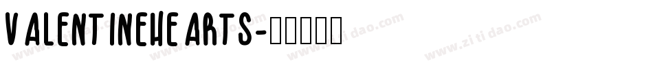 VALENTINEHEARTS字体转换