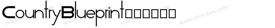 CountryBlueprint字体转换