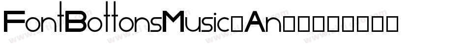 FontBottonsMusic-An02字体转换