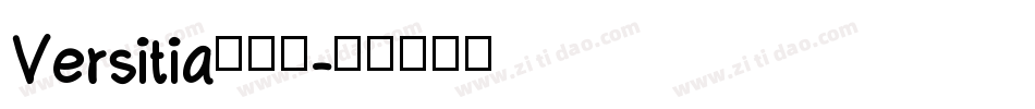 Versitia转换器字体转换
