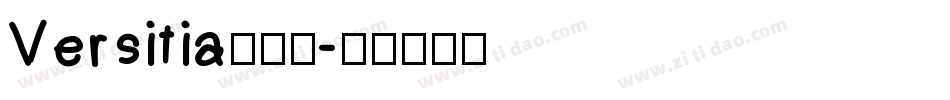 Versitia转换器字体转换