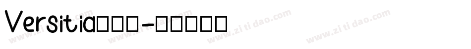 Versitia转换器字体转换