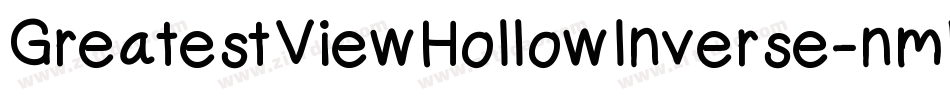 GreatestViewHollowInverse-nmLg字体转换