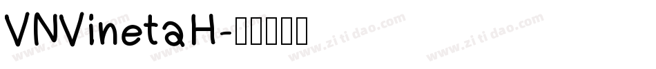 VNVinetaH字体转换