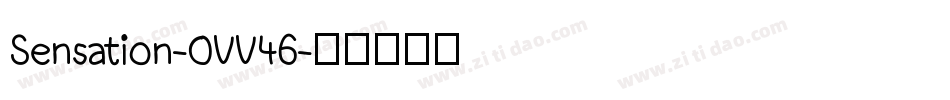 Sensation-OVV46字体转换