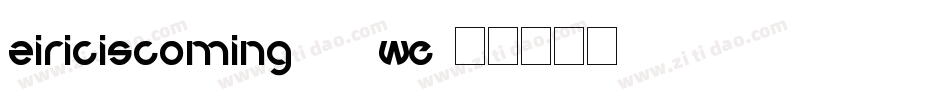 ZiricIsComing-14We字体转换
