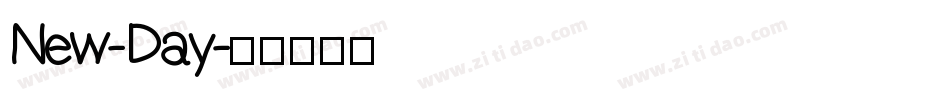 New-Day字体转换