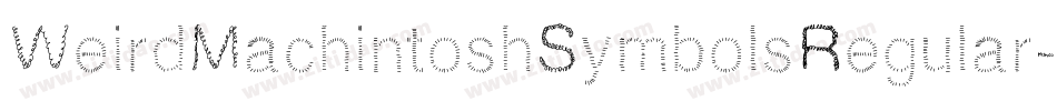 WeirdMachintoshSymbolsRegular-VB3B字体转换
