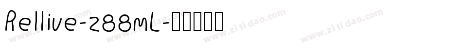 Rellive-z88mL字体转换