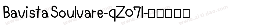 BavistaSoulvare-qZ07l字体转换