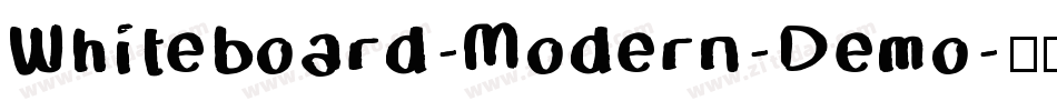 Whiteboard-Modern-Demo字体转换