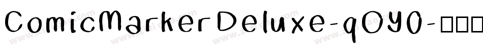 ComicMarkerDeluxe-qOY0字体转换