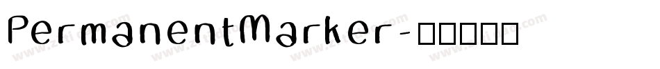 PermanentMarker字体转换