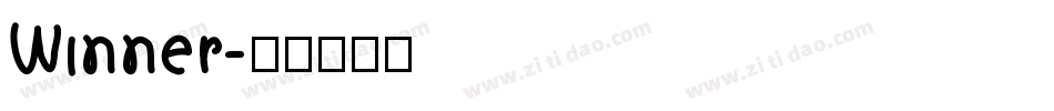 Winner字体转换