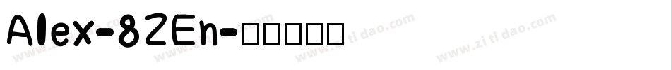 Alex-8ZEn字体转换