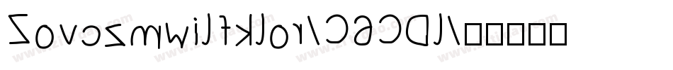 Alexandroupoli-X3XWo字体转换