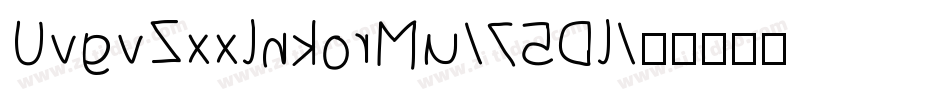 FeteAccompliNf-24Wo字体转换