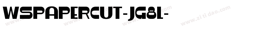WsPaperCut-jG8l字体转换