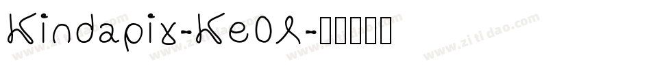 Kindapix-Ke0A字体转换