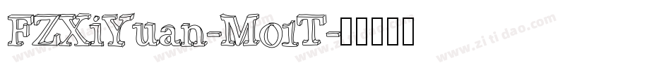 FZXiYuan-M01T字体转换