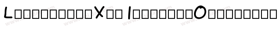 LoveheartsXyzItalic-6Oo1字体转换 LoveheartsXyzItalic-6Oo1字体转换