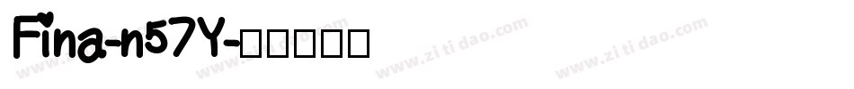 Fina-n57Y字体转换