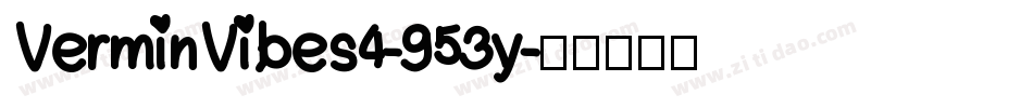 VerminVibes4-953y字体转换