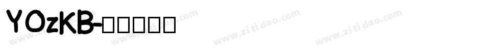 YOzKB字体转换