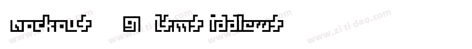 Knockout-HTF91-UltmtMiddlewt字体转换