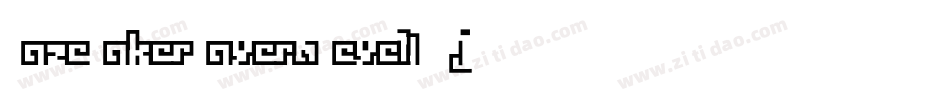 MazeMakerCavernLevel1F-jWZM字体转换