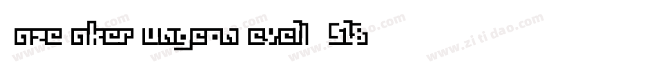 MazeMakerDungeonLevel1F-5l8G字体转换