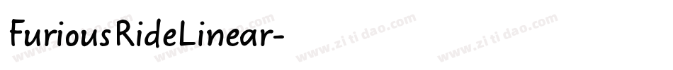 FuriousRideLinear字体转换