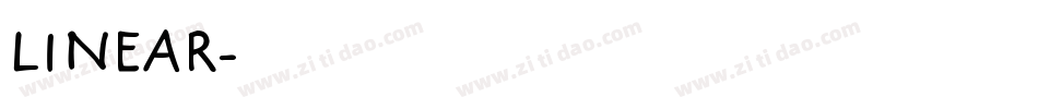 LINEAR字体转换