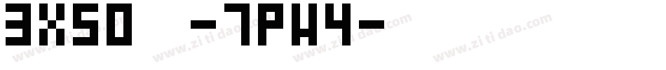 3X5Outline-7PW4字体转换