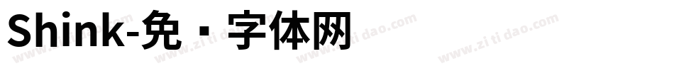 Shink字体转换