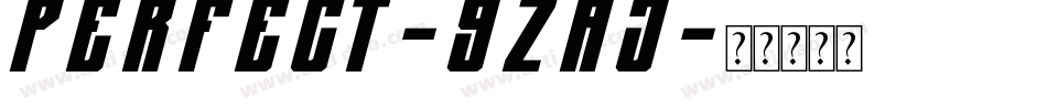 Perfect-9zAj字体转换