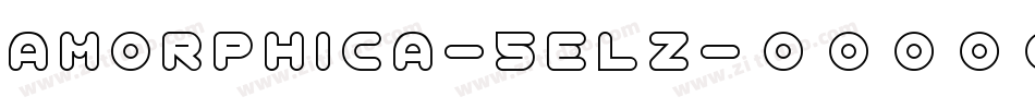Amorphica-5Elz字体转换