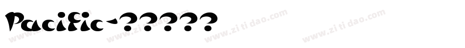 Pacific字体转换