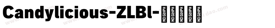 Candylicious-ZLBl字体转换