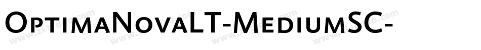 OptimaNovaLT-MediumSC字体转换
