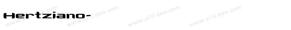 Hertziano字体转换