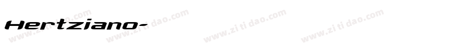 Hertziano字体转换