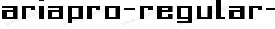 ariapro-regular字体转换
