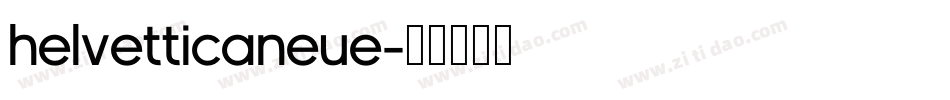 HelvetticaNeue字体转换