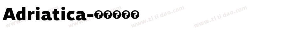 Adriatica字体转换