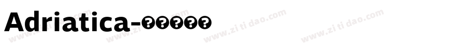 Adriatica字体转换