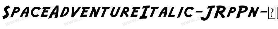 SpaceAdventureItalic-JRpPn字体转换