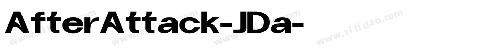 AfterAttack-JDa字体转换