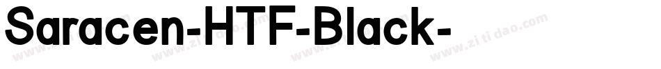 Saracen-HTF-Black字体转换