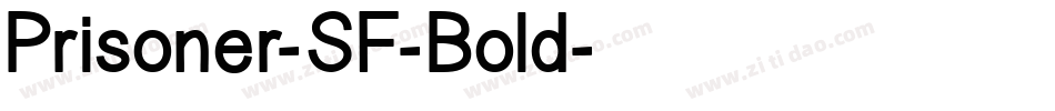 Prisoner-SF-Bold字体转换